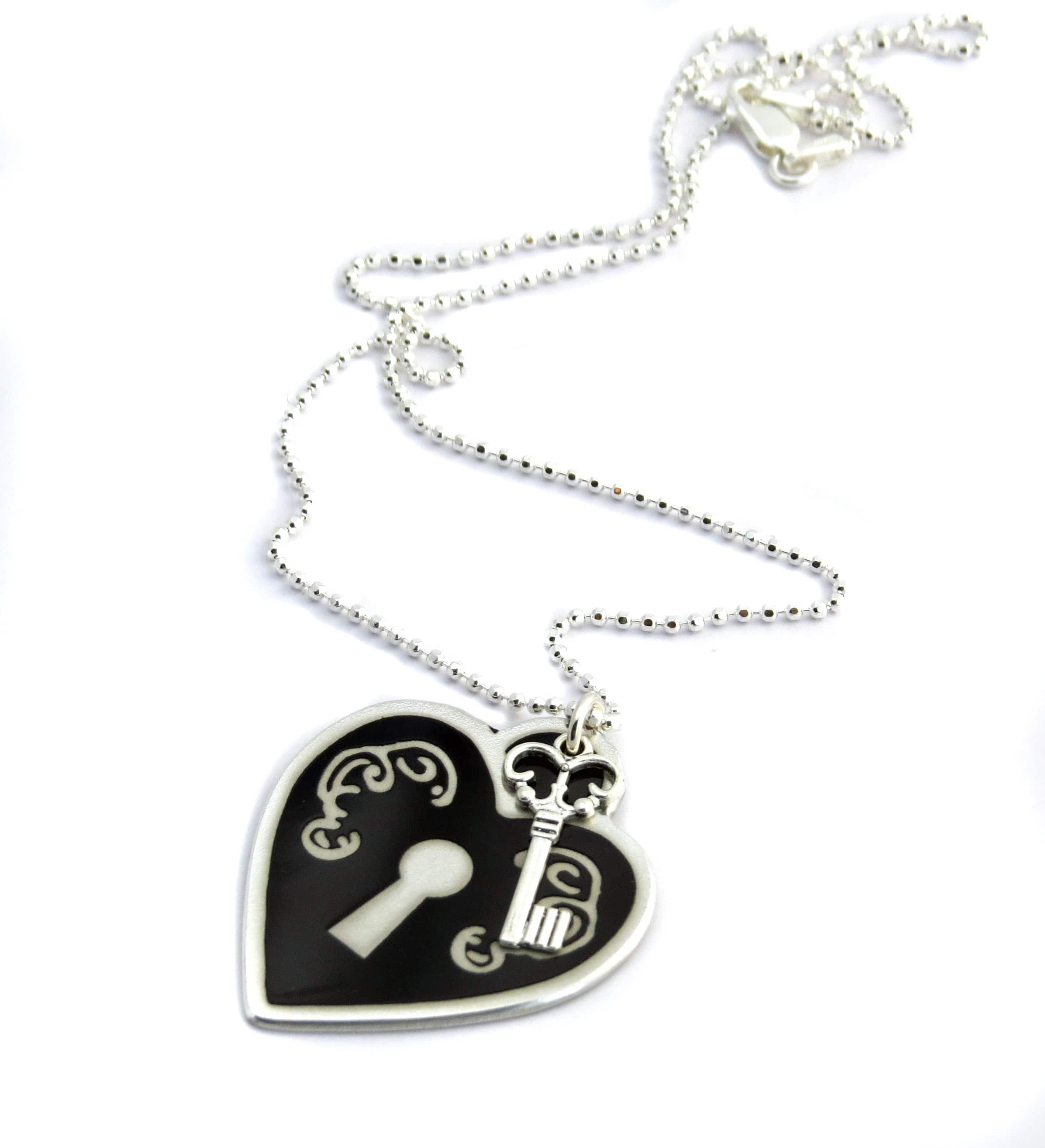 Porsche 911S Key to My Heart Necklace