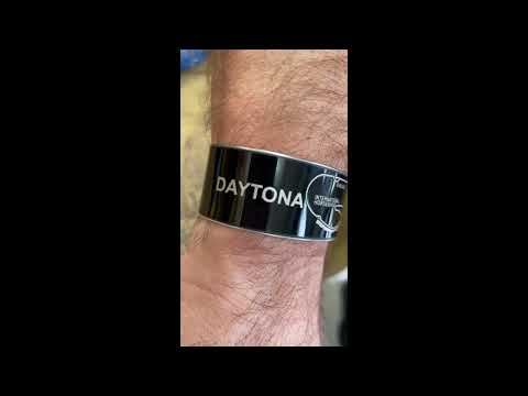 Daytona Race Track Cuff