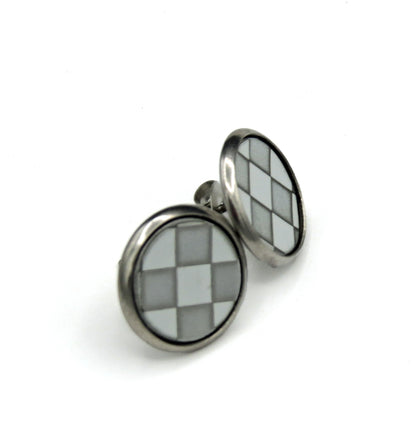 Checkered Flag Stud Earring Bundle