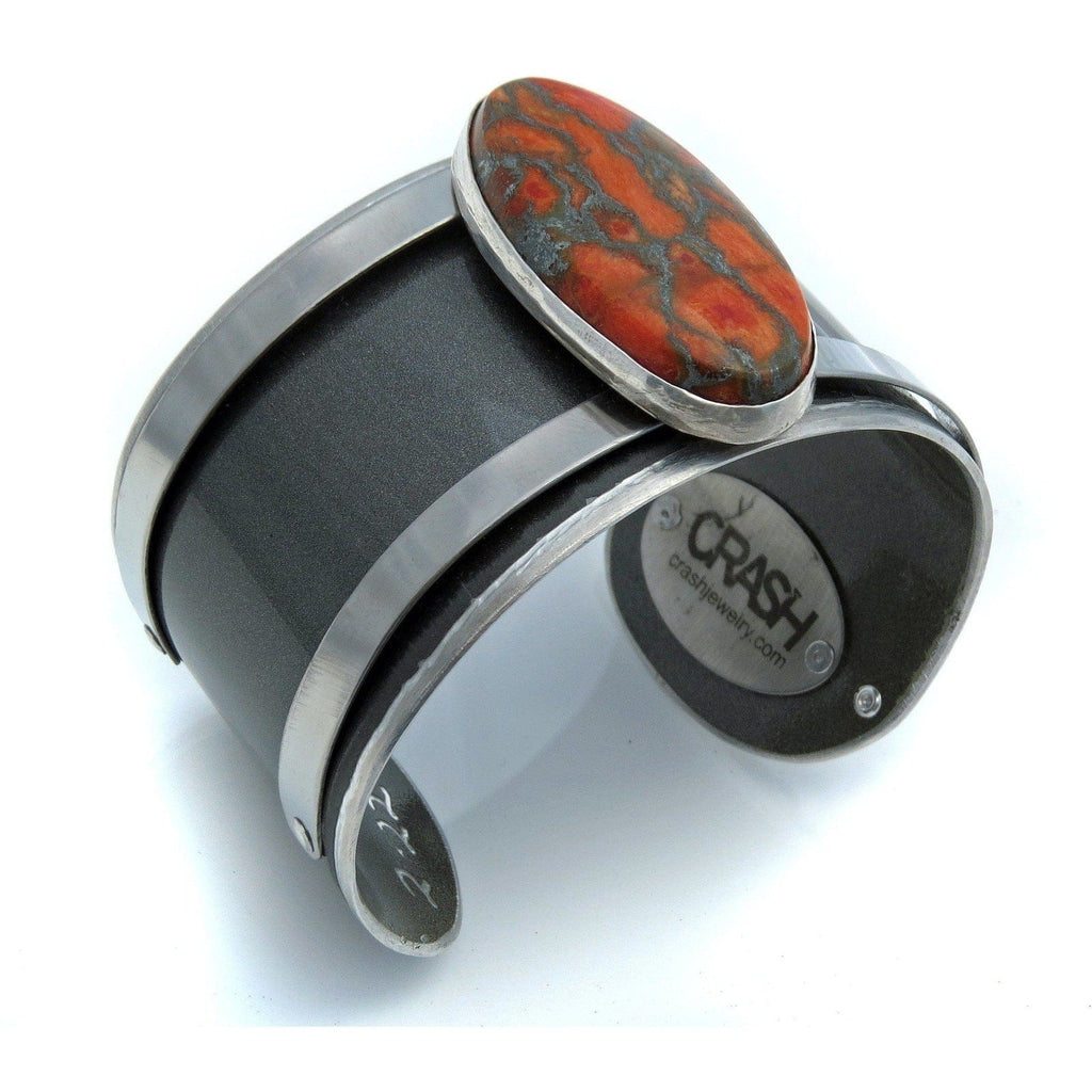 Accessories - Bentley Orange Turquoise Cuff