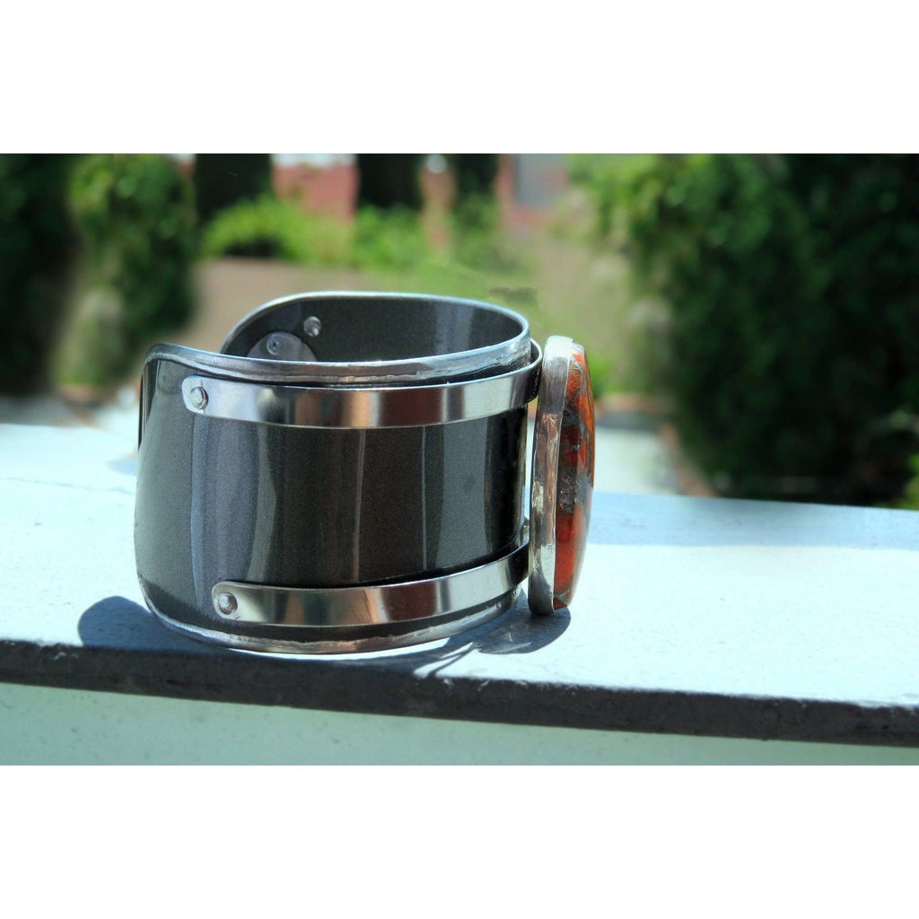 Accessories - Bentley Orange Turquoise Cuff