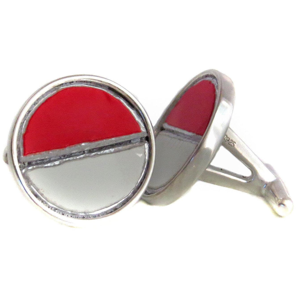 Ferrari Silver Cuff Links - CRASH Jewelry