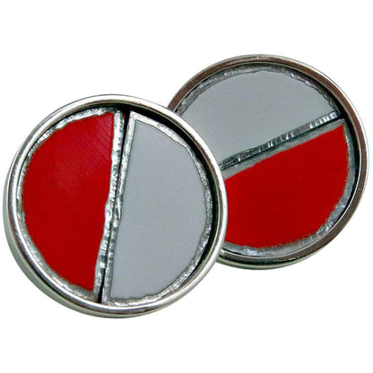 Ferrari Silver Cuff Links - CRASH Jewelry