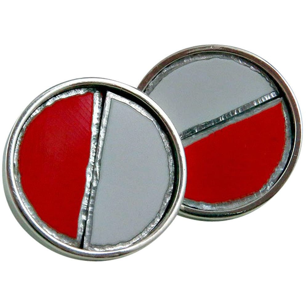 Ferrari Silver Cuff Links - CRASH Jewelry