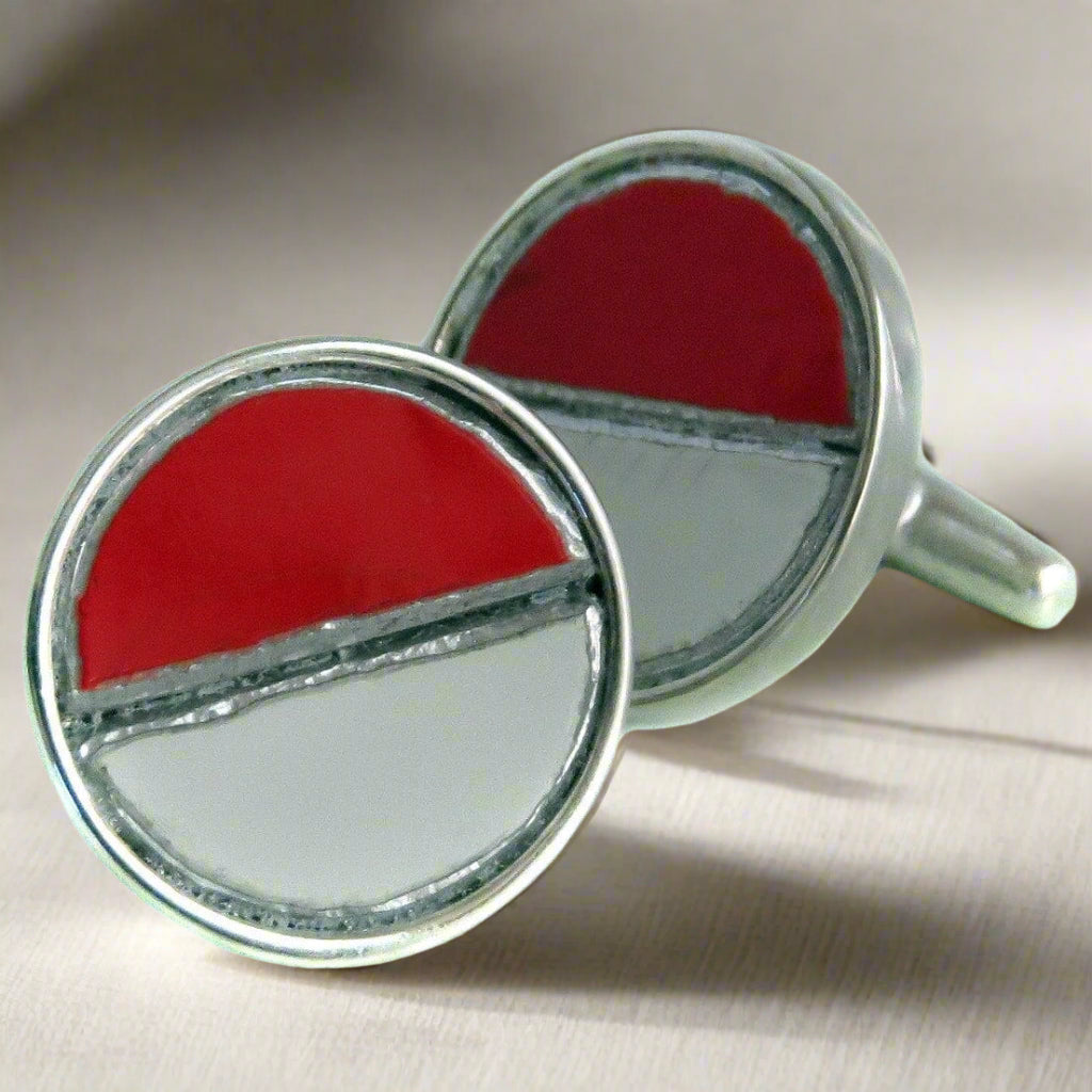 Ferrari Silver Cuff Links - CRASH Jewelry