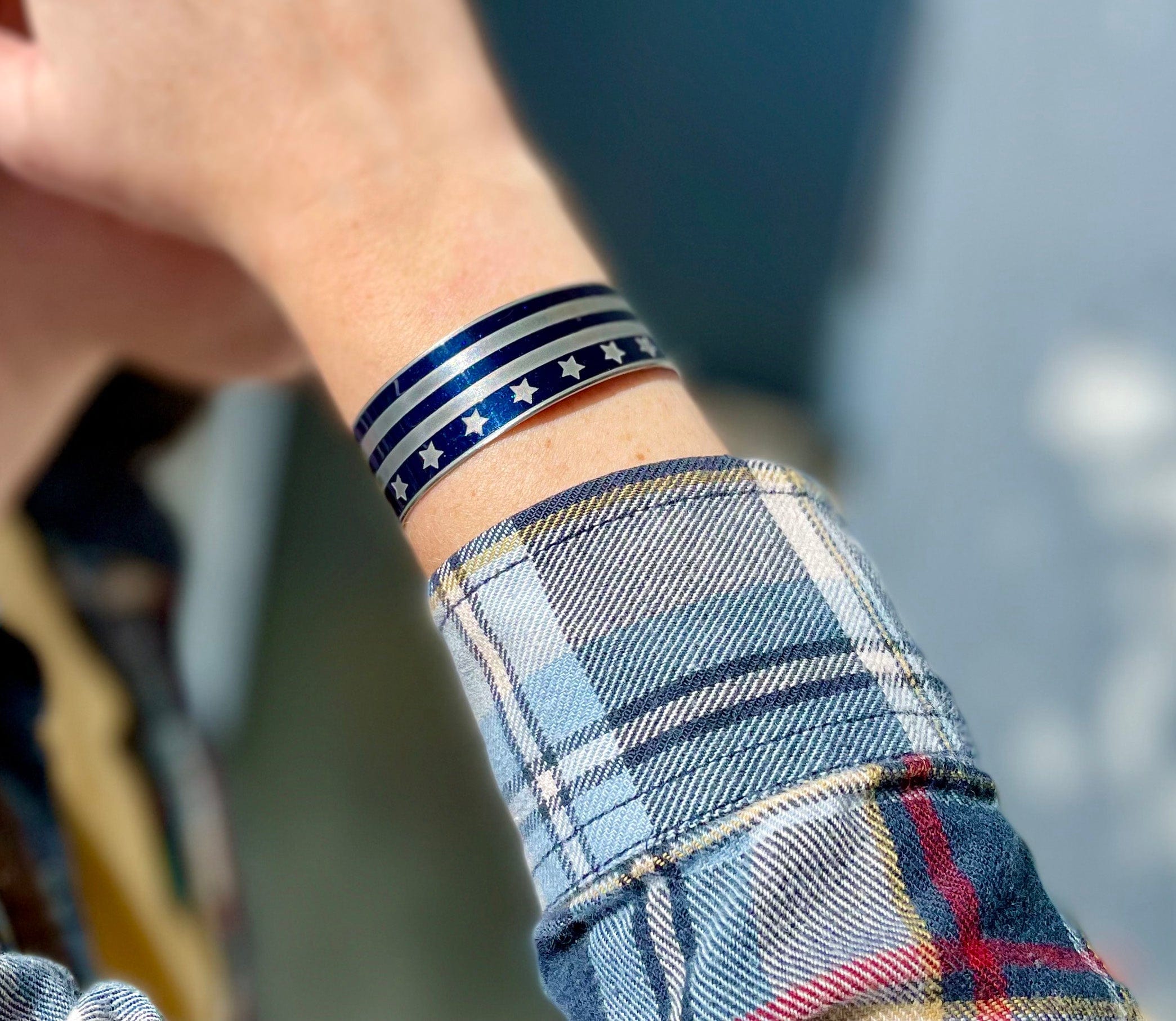 Dodge Charger Stars and Stripes Cuffs: Two Versions