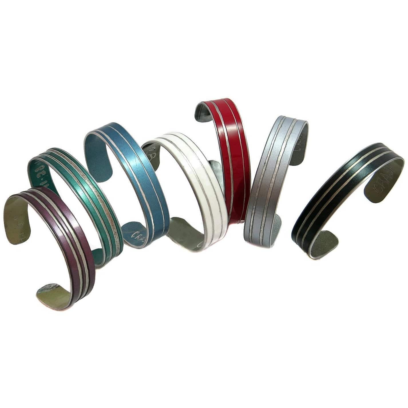 Striped Bentley Flying Spur Cuff - CRASH Jewelry