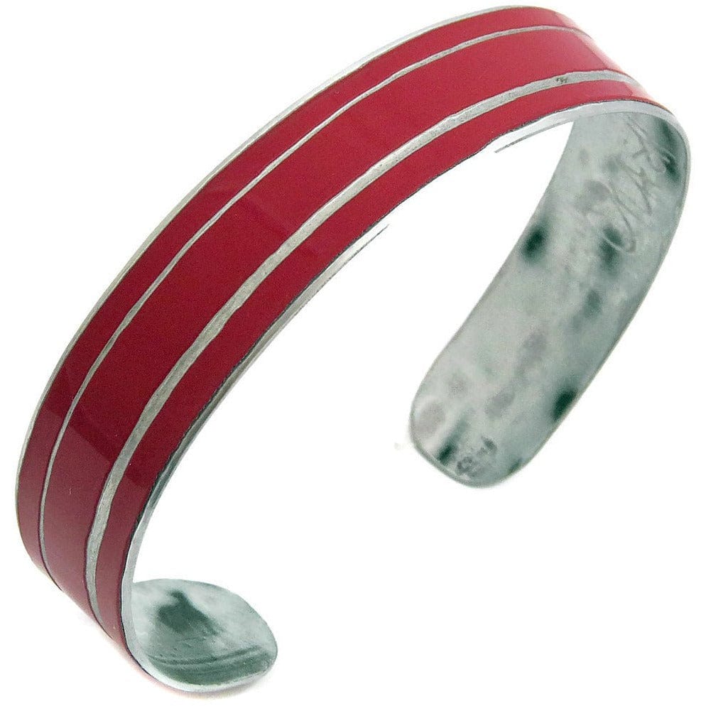 Striped Mercedes SLK Cuff - CRASH Jewelry