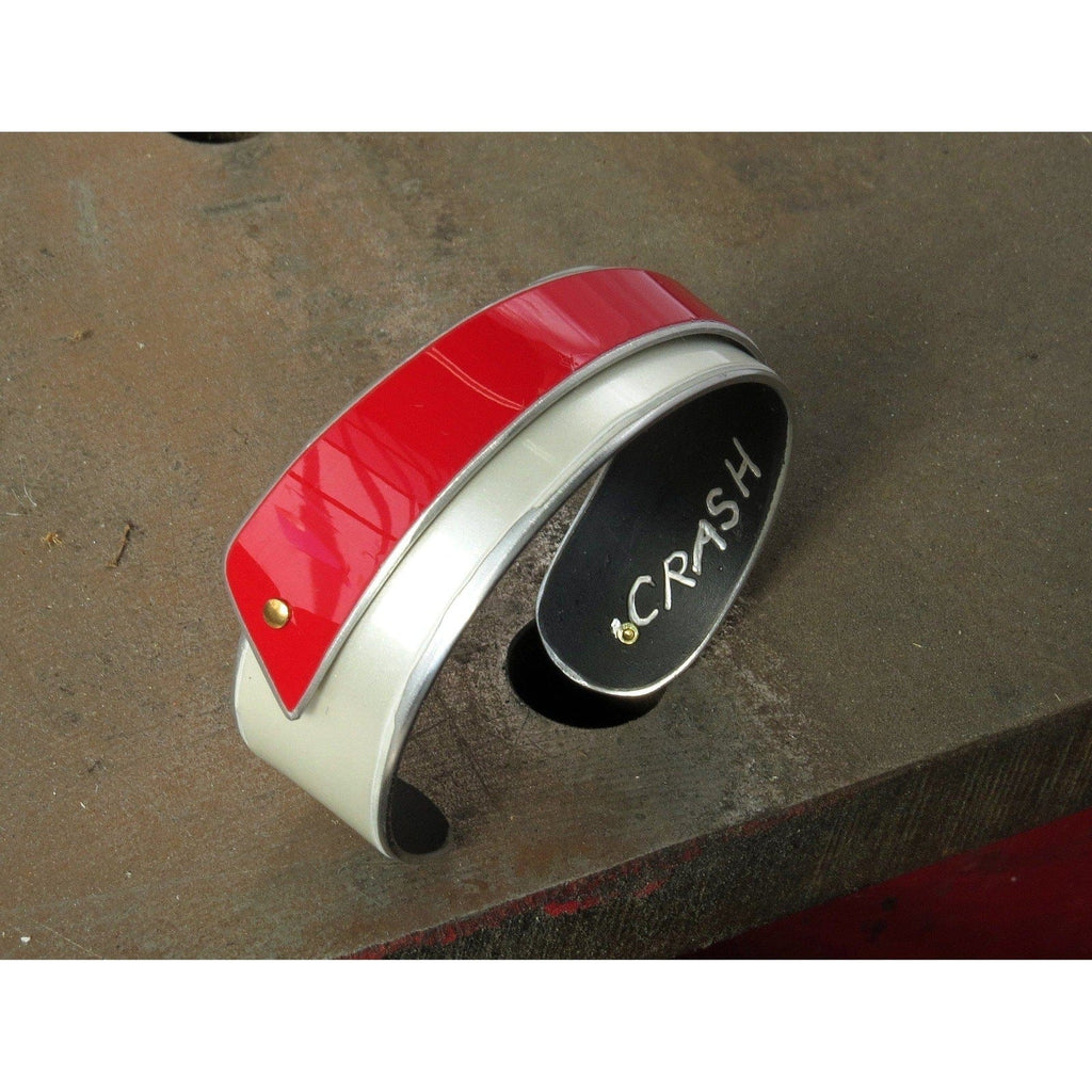 Cuffs - Italian Red And White Cuff