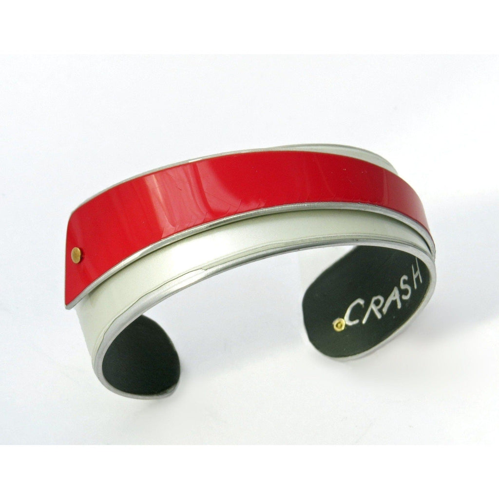 Cuffs - Italian Red And White Cuff