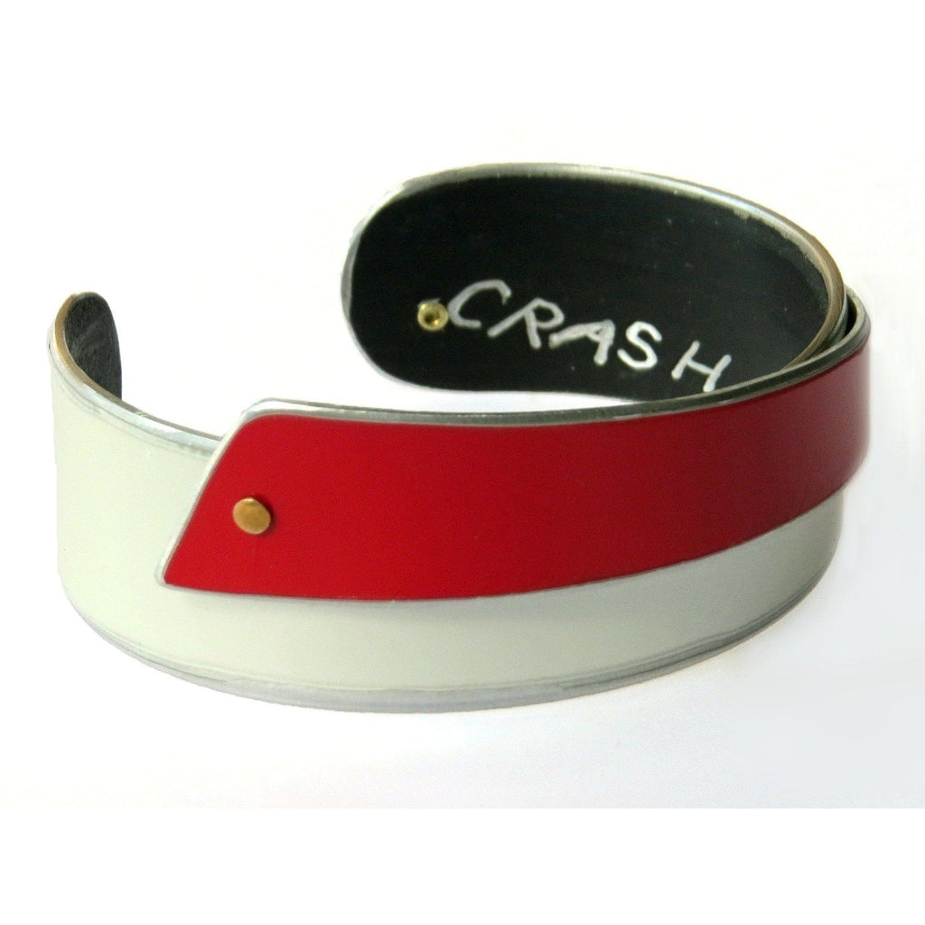 Cuffs - Italian Red And White Cuff
