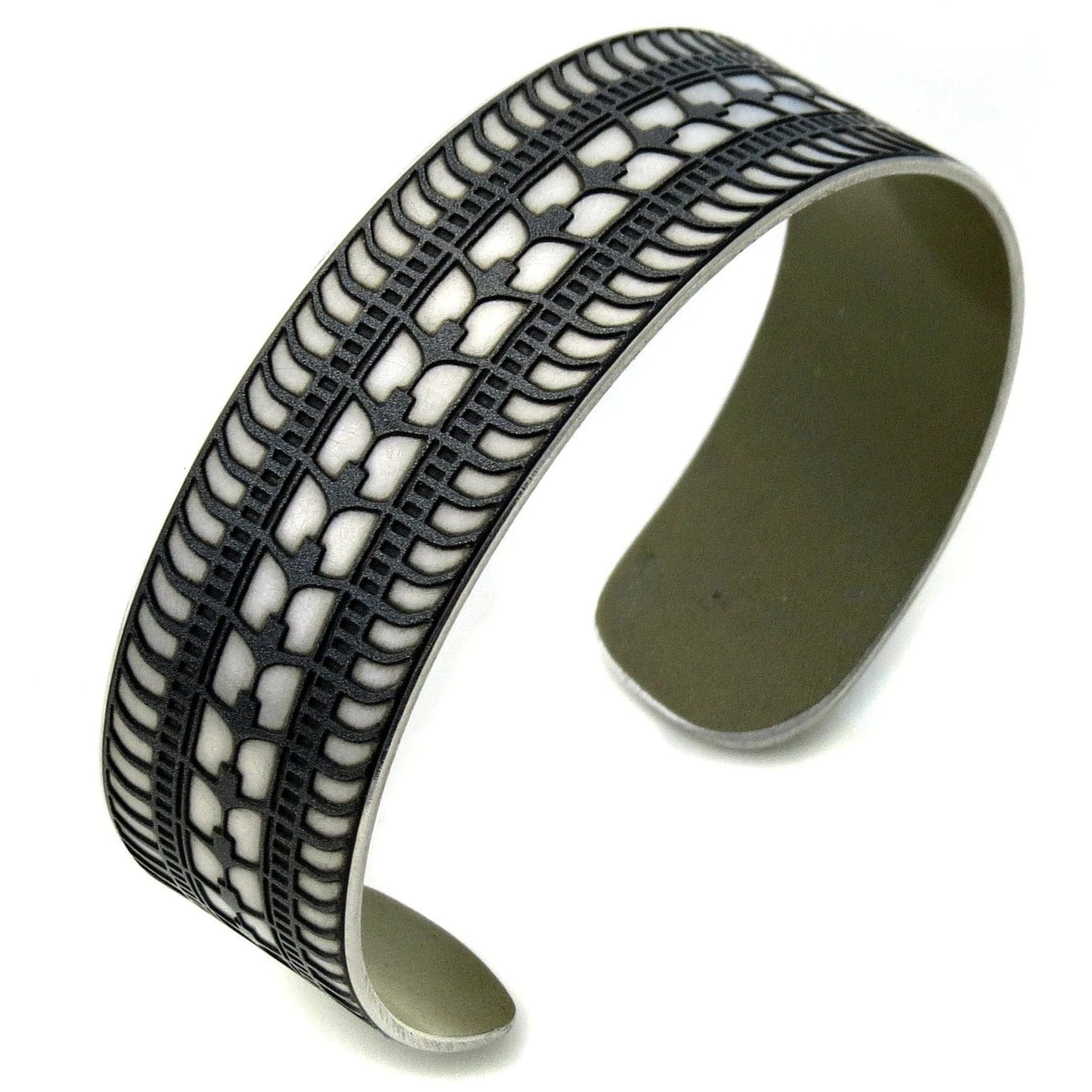 Lamborghini Tire Tread Cuff - CRASH Jewelry
