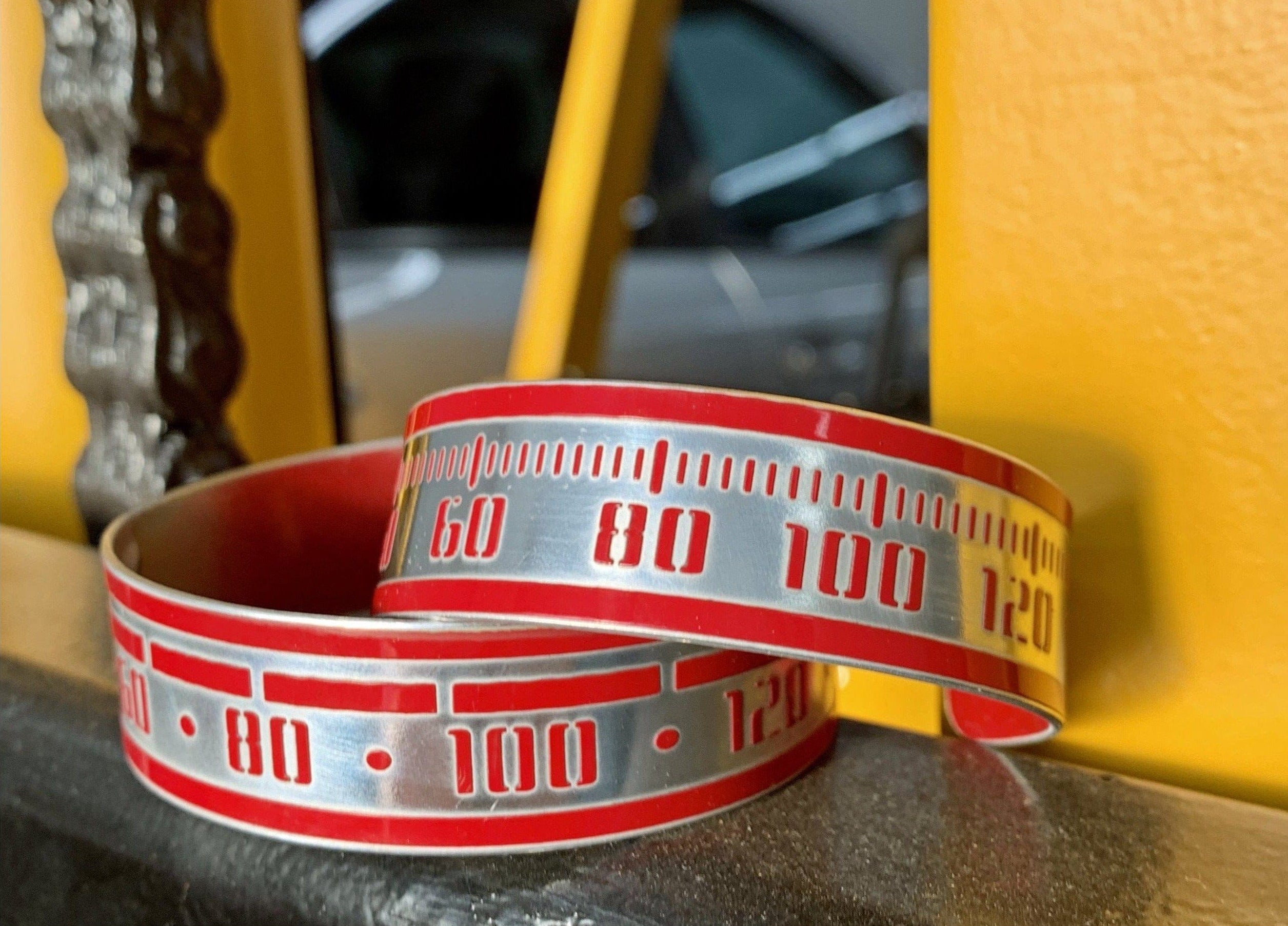 Mercedes Speedometer Cuffs - CRASH Jewelry