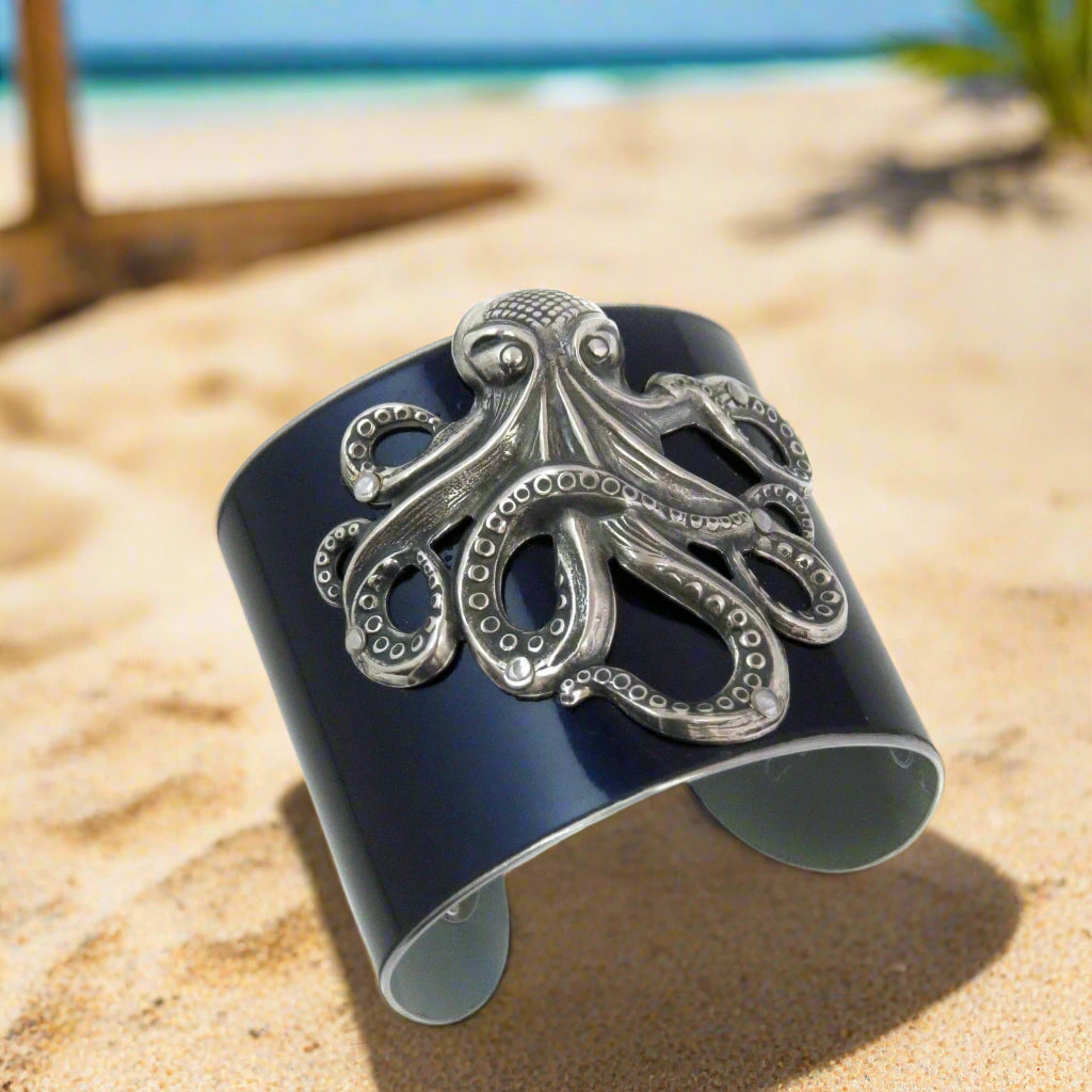 Octopus Mercedes Cuff - CRASH Jewelry