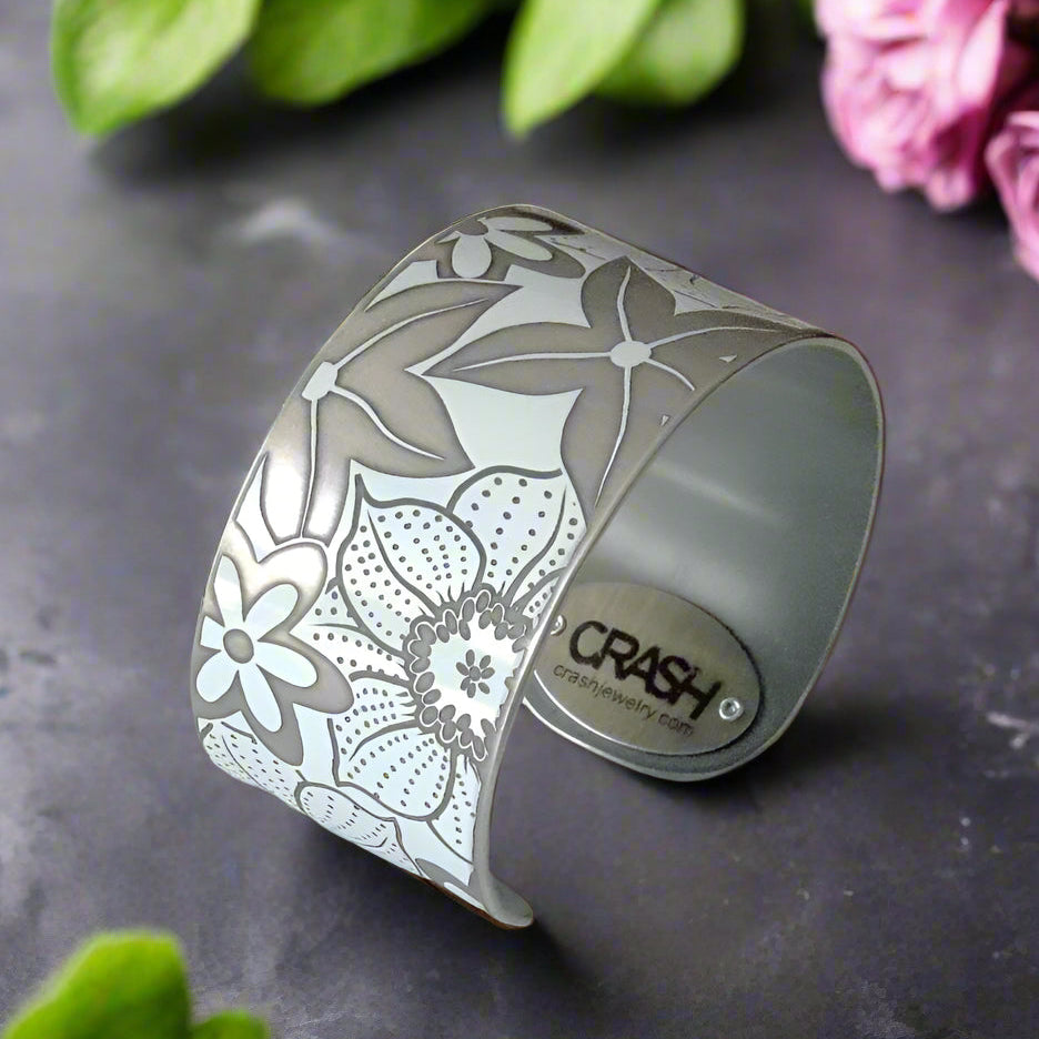 Cuffs - Porsche Flower Cuff