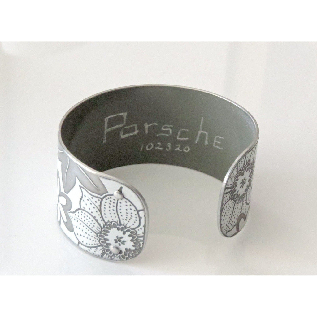 Cuffs - Porsche Flower Cuff