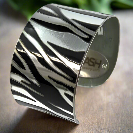 Porsche Zebra Cuff - CRASH Jewelry