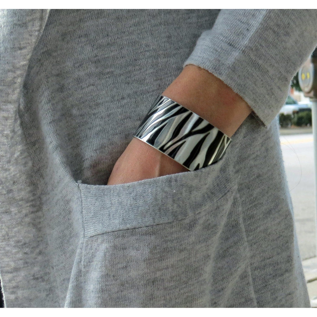 Porsche Zebra Cuff - CRASH Jewelry