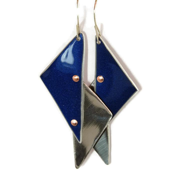 Tesla Triangle Earrings - CRASH Jewelry