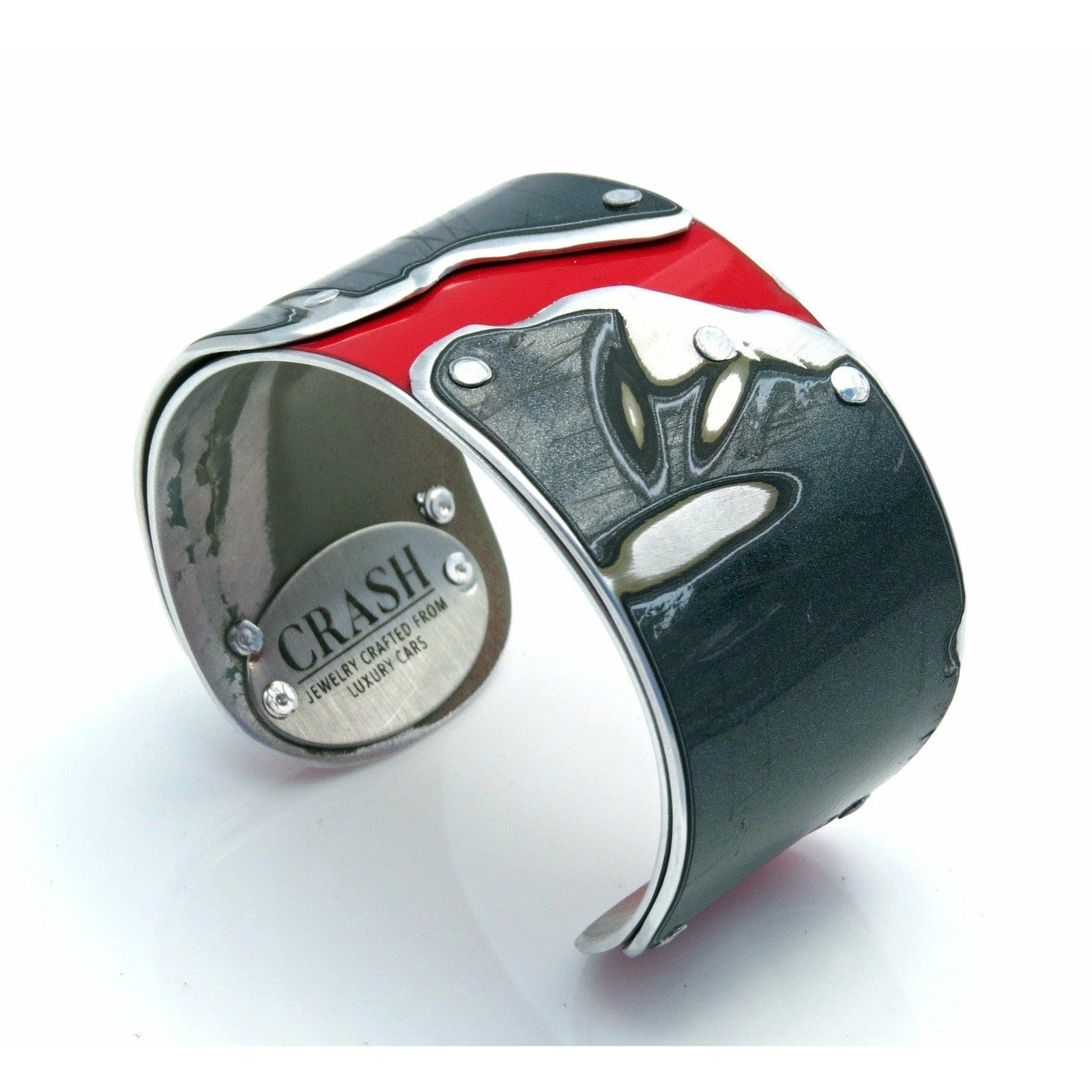 Lamborghini Red and Gray Double Cuff