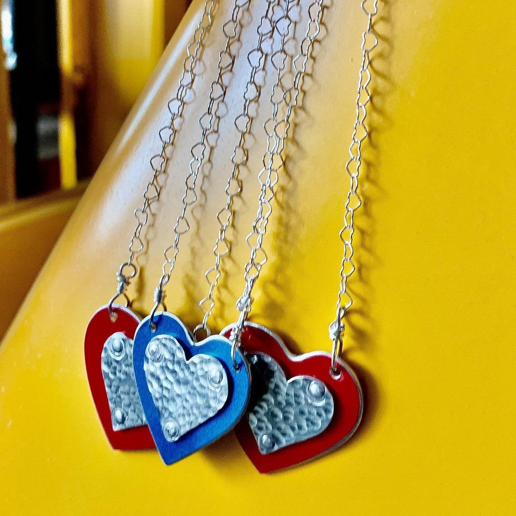 Ferrari Heart Necklace - CRASH Jewelry