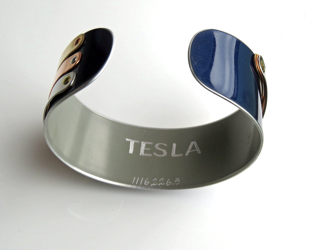 Tesla Mixed Metal Cuff